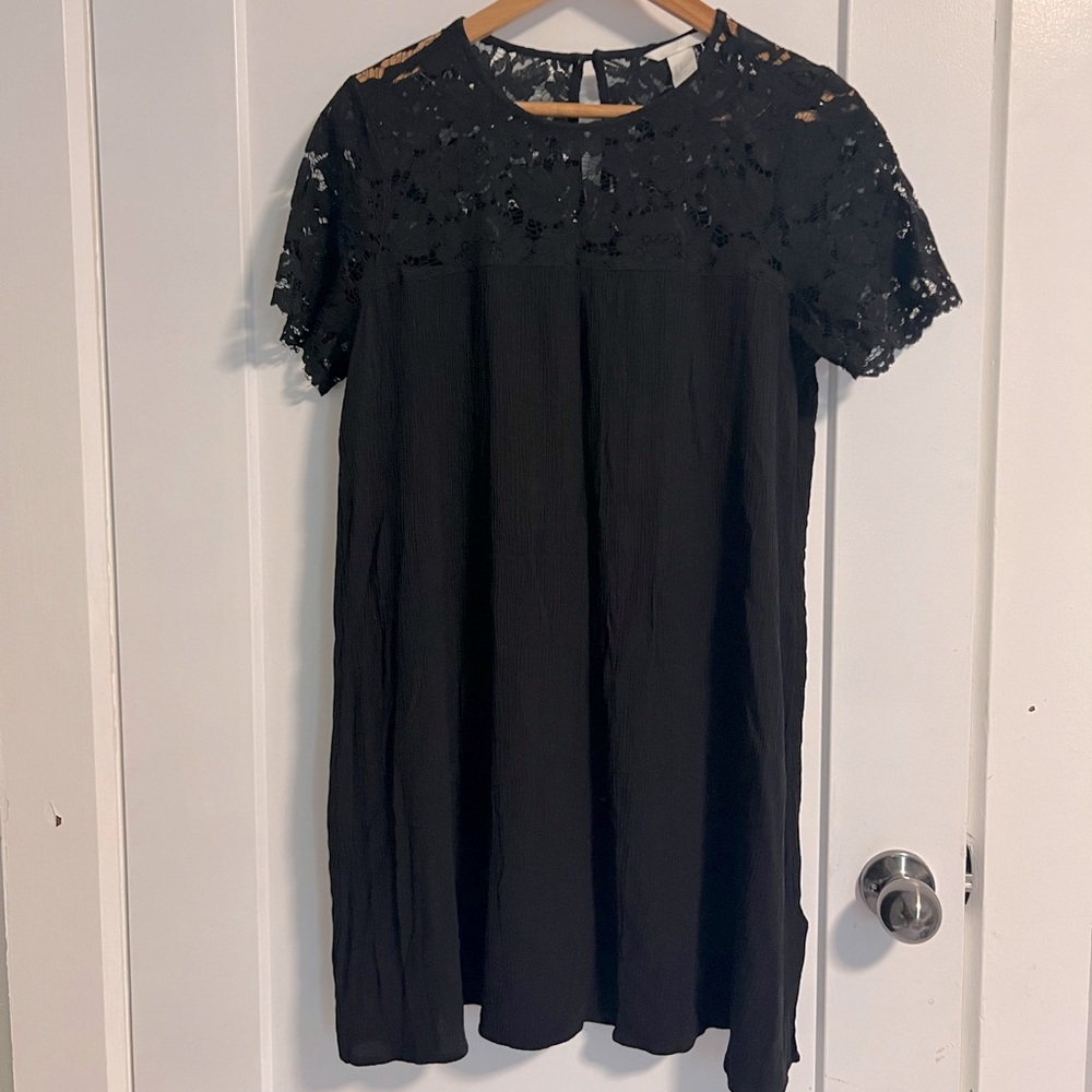Black summer dress